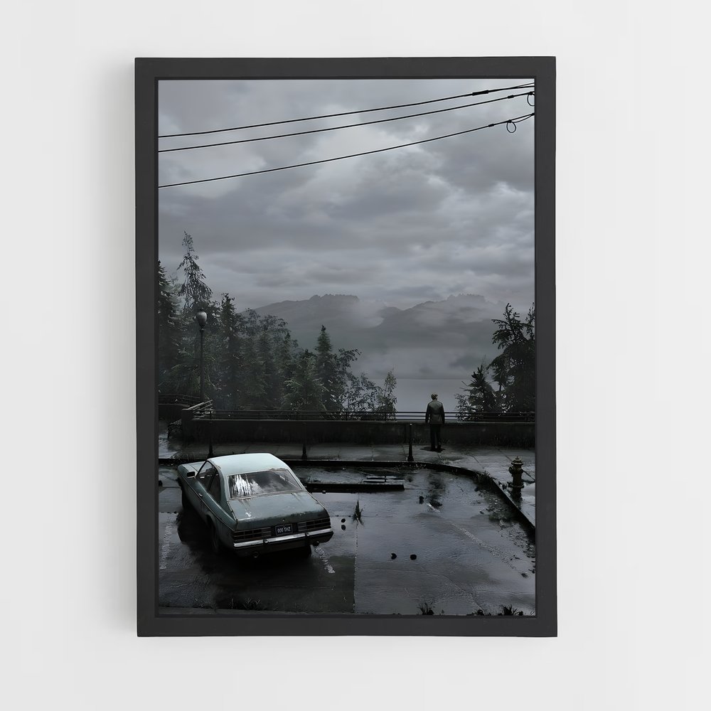 Poster Silent Waters – affiche Silent hill (vue 2)